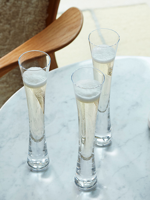 Set of 2 Champagne Glasses Moya - LSA