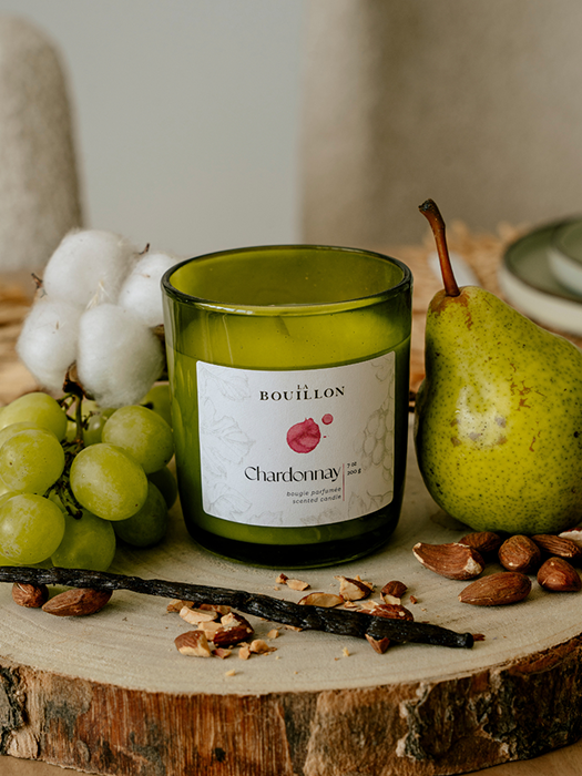 Chardonnay Candle - La Bouillon