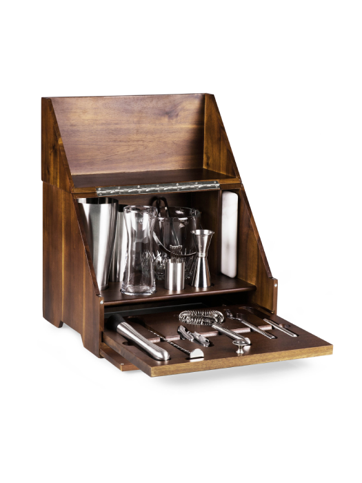 Acacia tabletop bar set - Madison