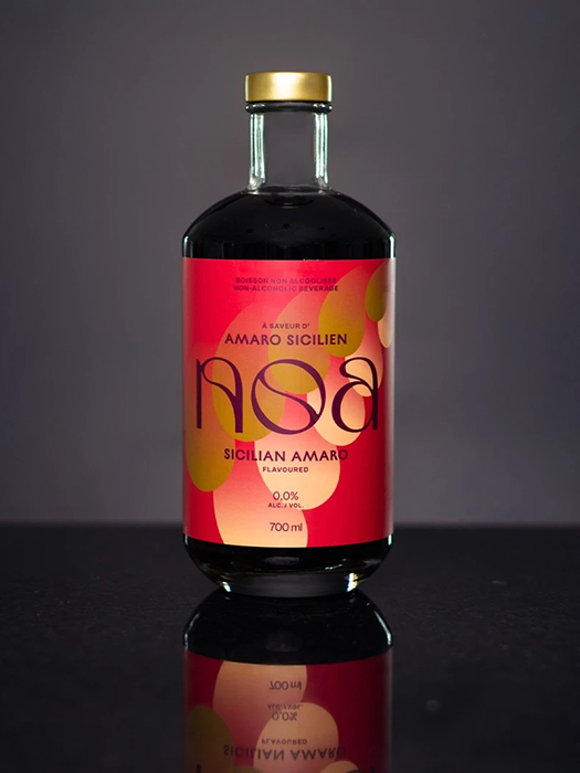 Non-alcoholic Sicilian Amero (700ml) NOA - Monsieur Cocktail
