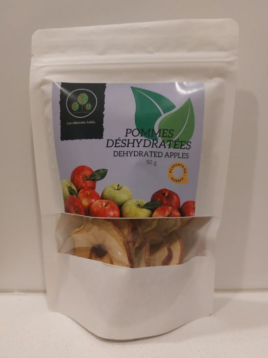 Pommes du Québec Déshydratés (50 g) - Arida