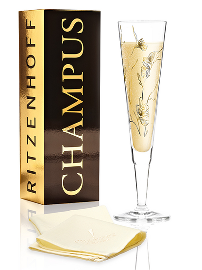 Verre à champagne Marvin Benzoni 2020- Champus Ritzenhoff