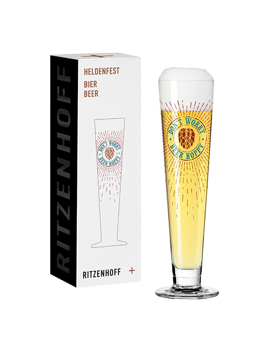 Black Label Beer Glass  1011012 - Ritzenhoff