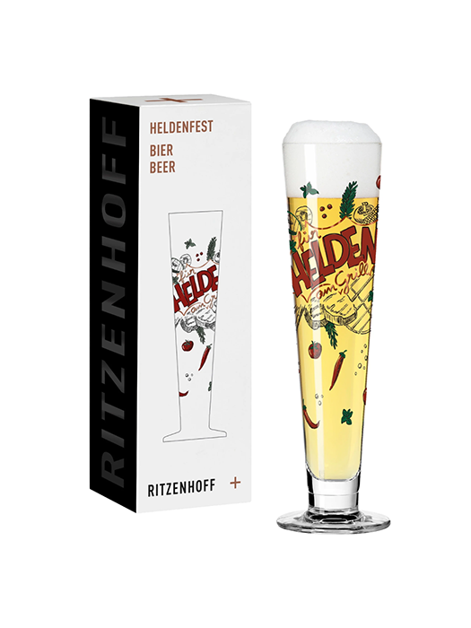 Black Label Beer Glass 1011013 - Ritzenhoff