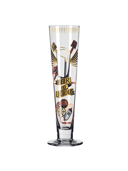  Black Label Beer Glass 1018246 - Ritzenhoff