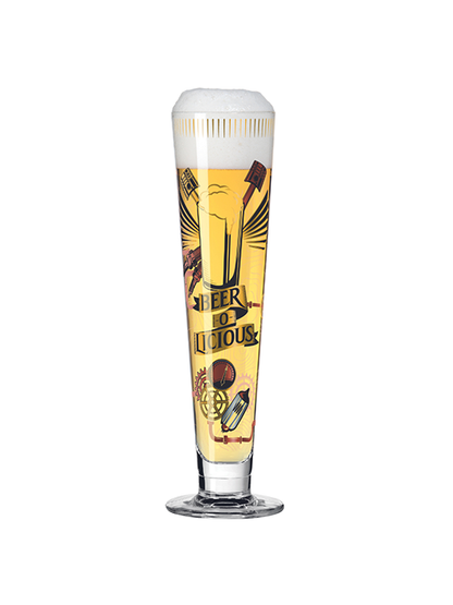  Black Label Beer Glass 1018246 - Ritzenhoff