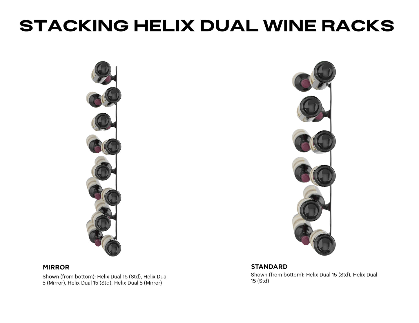 Stacking Helix Racks