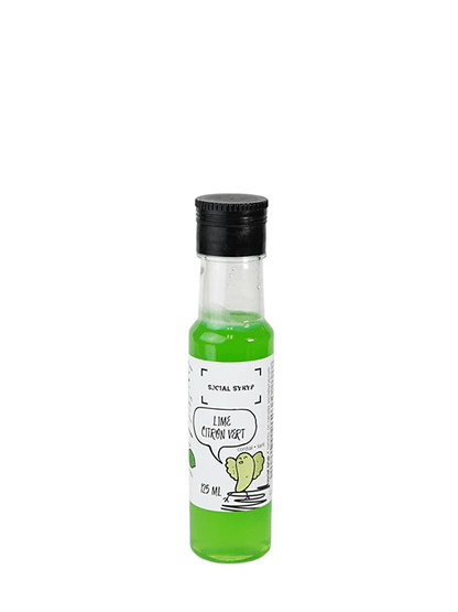 Lemon syrup 125 ml -Social Syryp