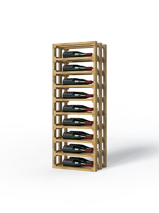 Support pour 18 bouteilles latérales, Série Classic - LVG