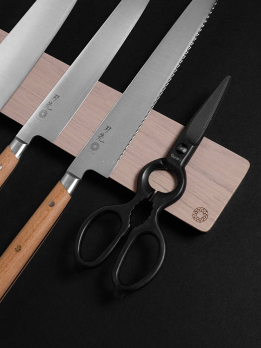 Porte-Couteaux Magnétique En Bois Fait Main Localement Porte-Couteaux Magnétique En Bois Fait Main Localement