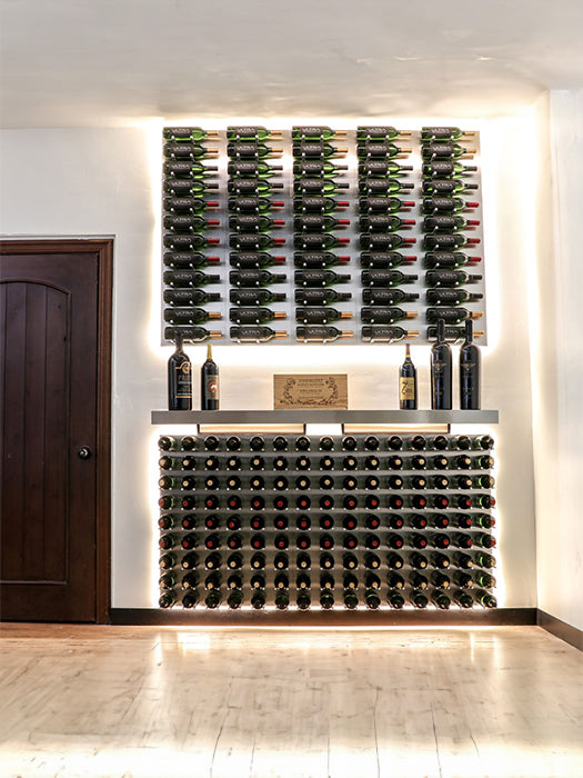 36-inch panel for 9 to 27 bottles Fusion HZ Series, Ultra Wine Rack