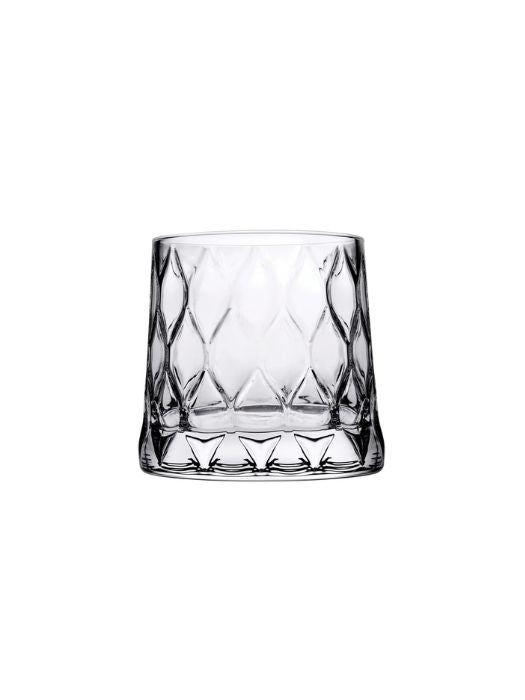 6 Cocktail Glasses Leafy (10.24 oz) - Brown