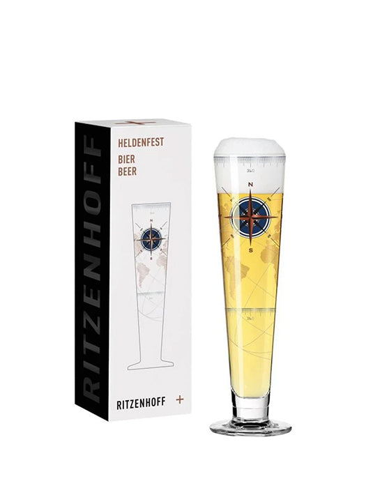 Tall Beer Glass Black - Ritzenhoff