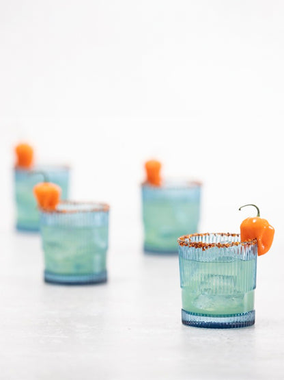 Noho Blue Cocktail Glass - Fortessa