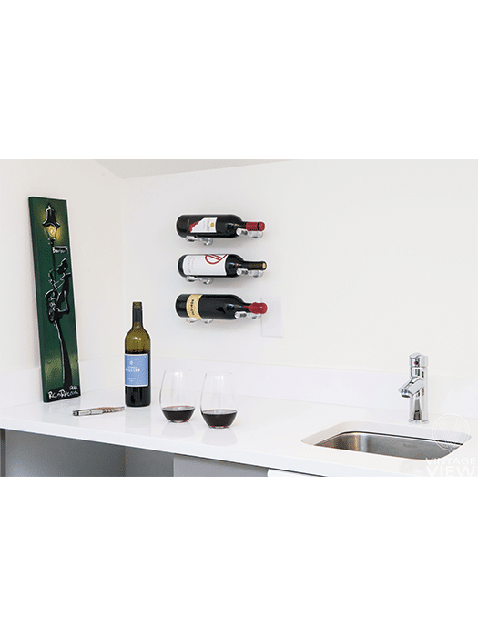 Wall mounted wine rack peg Vino Pins acrylic - Vintage View
