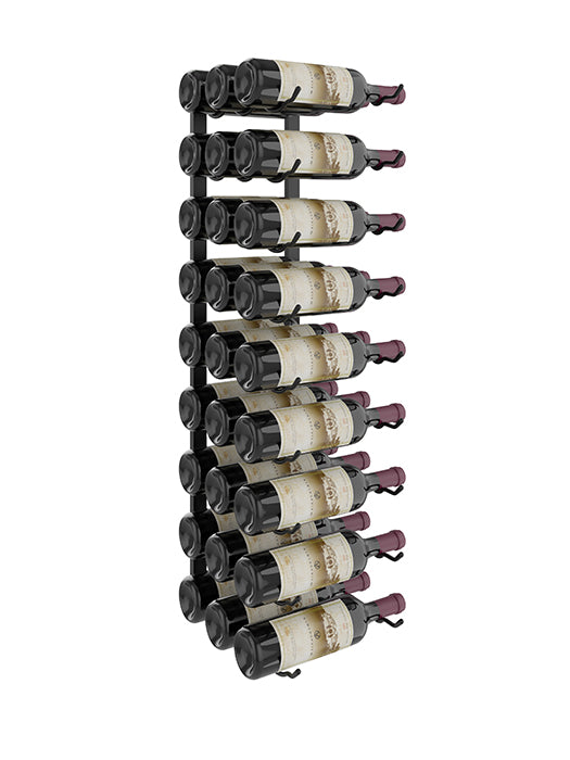 Support de 36 pouces pour 27 bouteilles, Série W - Vintage View