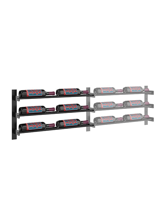 15-inch high extension bottle rack, 6 to 18 bottles capacity at 2 ...