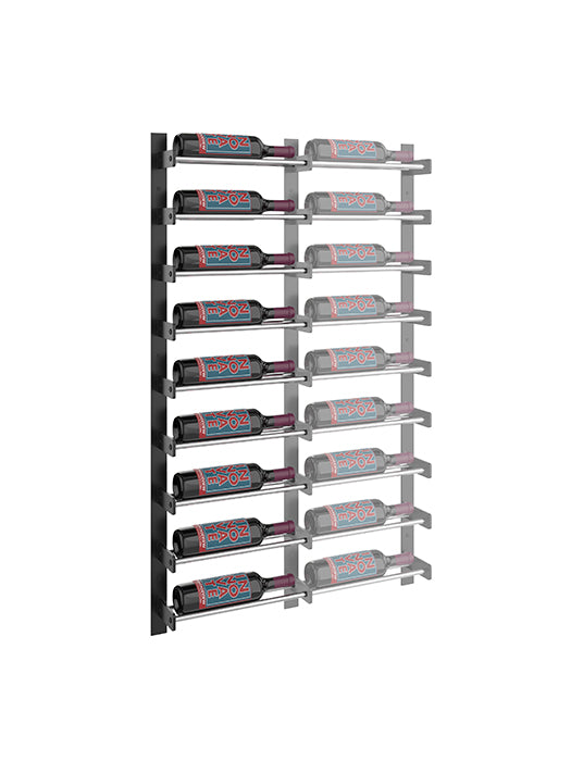 Evolution Series 45-inch 9-27 Bottles Extension Rack 1C - Vintage View
