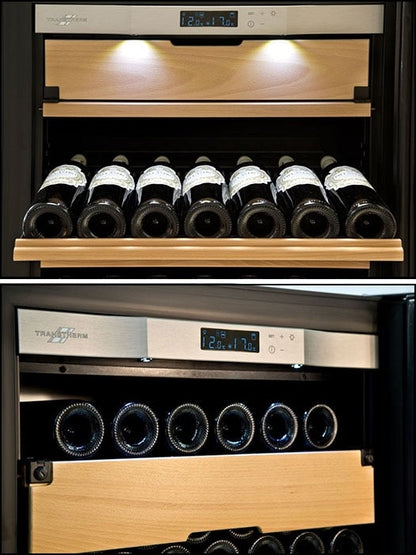 Castel 3 zones 165 bottles Wine Cabinet - Transtherm