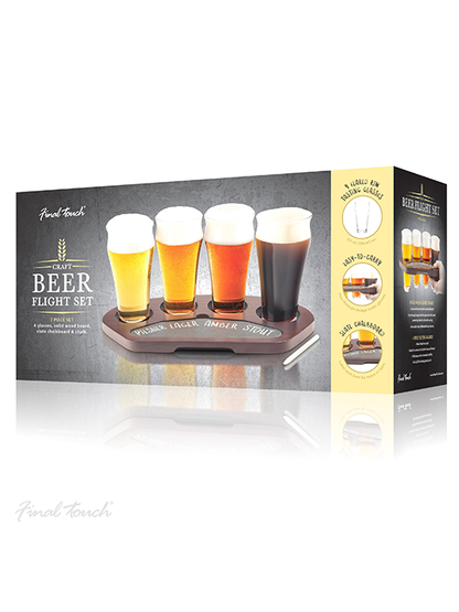 Craft Beer Flight Set - Final Touch