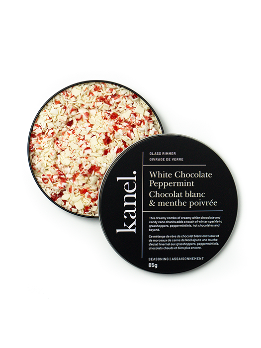 White Chocolate Peppermint – Holiday Cocktail Rimmer- Kanel