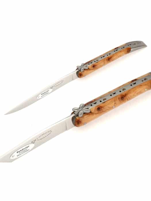 6 couteaux de table Bois de France - Laguiole en Aubrac