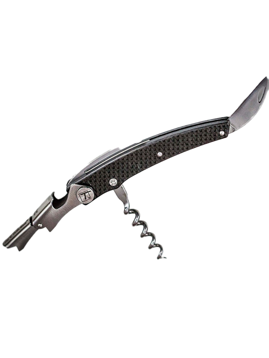 Thiers Sommelier Corkscrew with carbon handle - Claude Dozorme