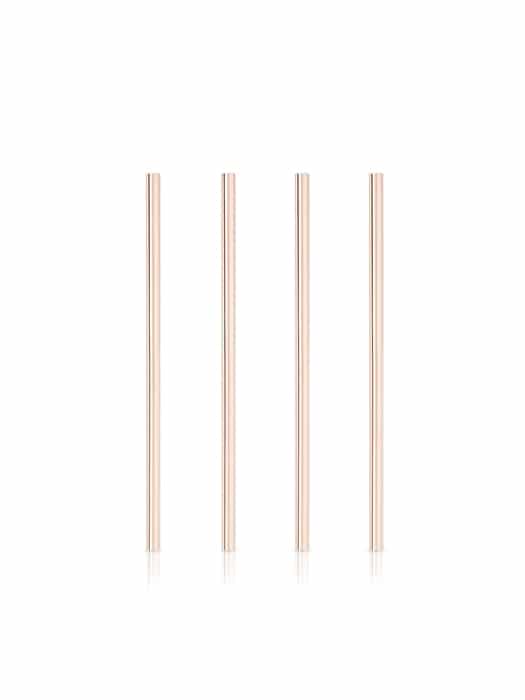 Set of 4 copper straws 8.5in – Viski