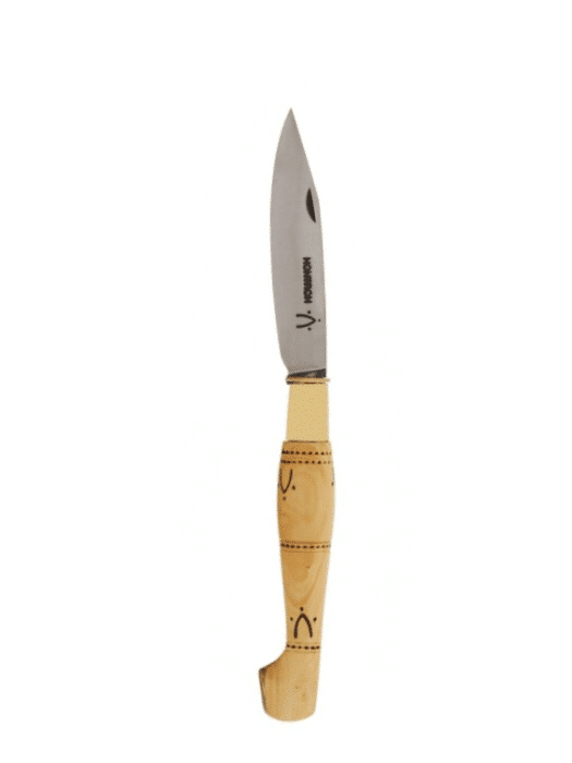 Couteau pliant à virole 8 cm en Buis - Nontron