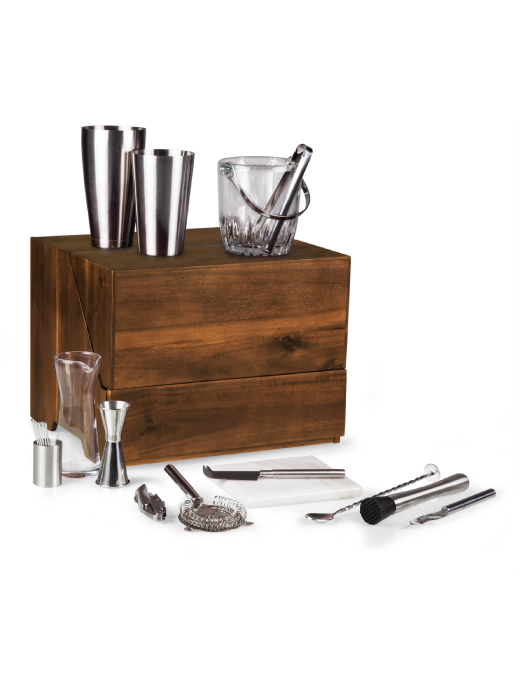 Acacia tabletop bar set - Madison