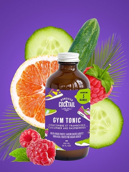 Gym Tonic Syrup - Monsieur Cocktail