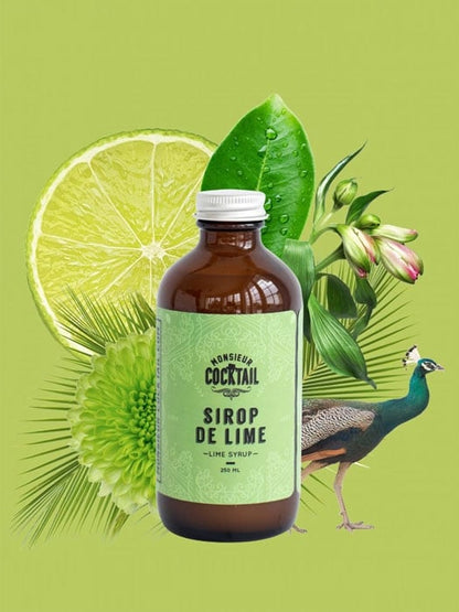Lime syrup - Monsieur Cocktail