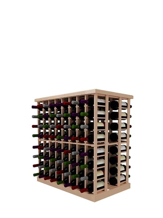 Table de dégustation avec 128 bouteilles- Vinum Rack