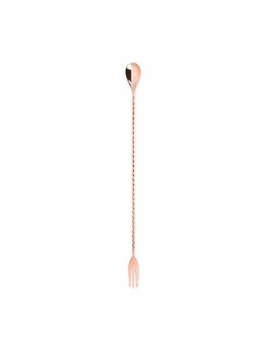 Trident bar spoon - Copper