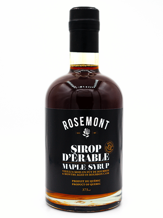 Sirop d'érable vieilli 6 mois en fût de Whisky- Rosemont